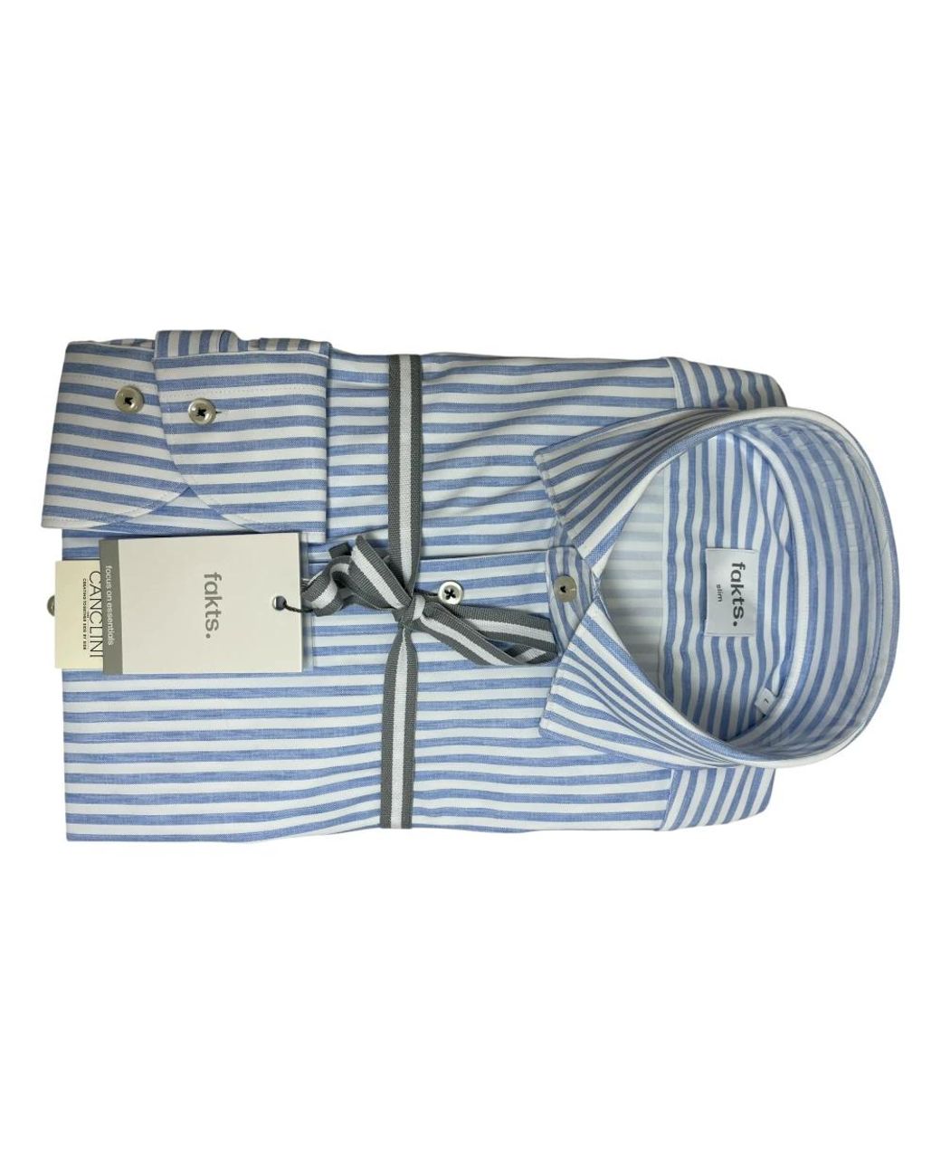 fakts Blue Casual Shirts for men