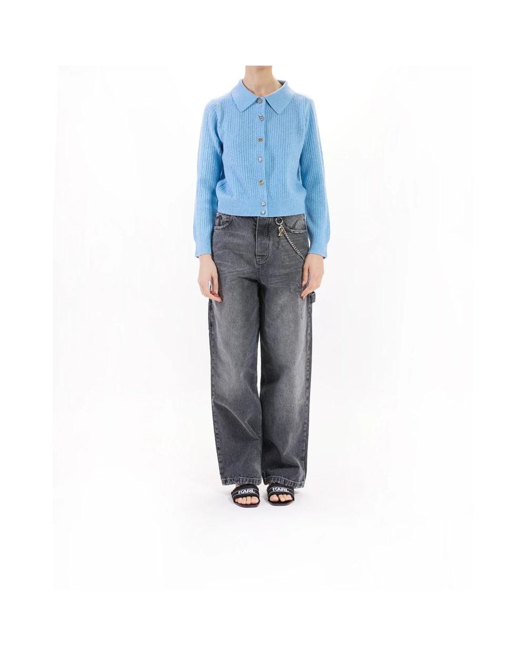 Marc Jacobs Blue Cardigans