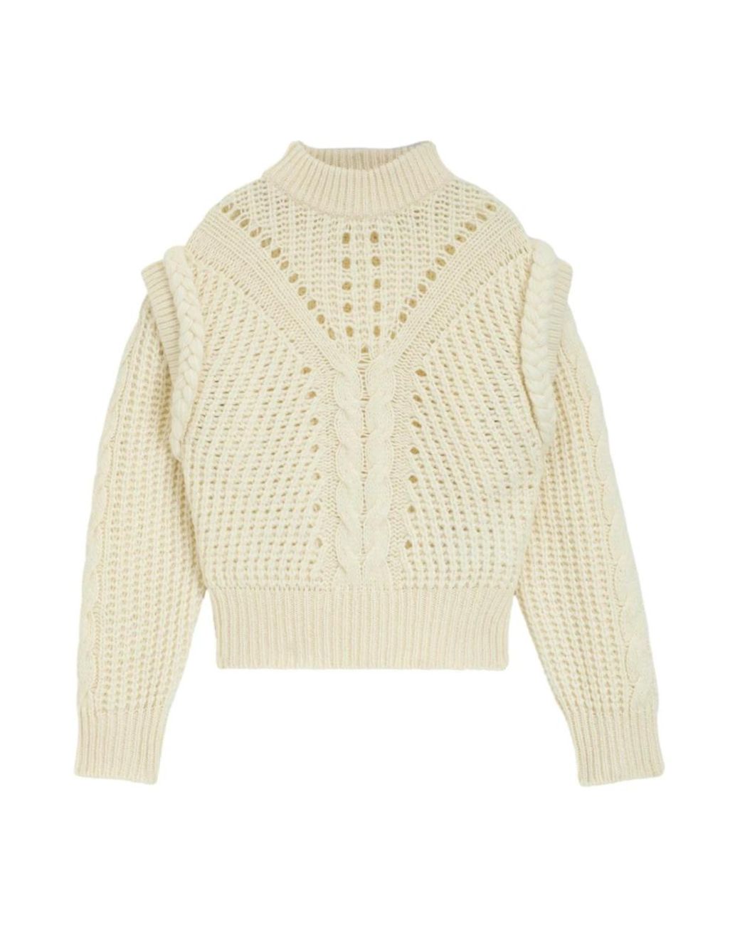 Boss White Round-Neck Knitwear