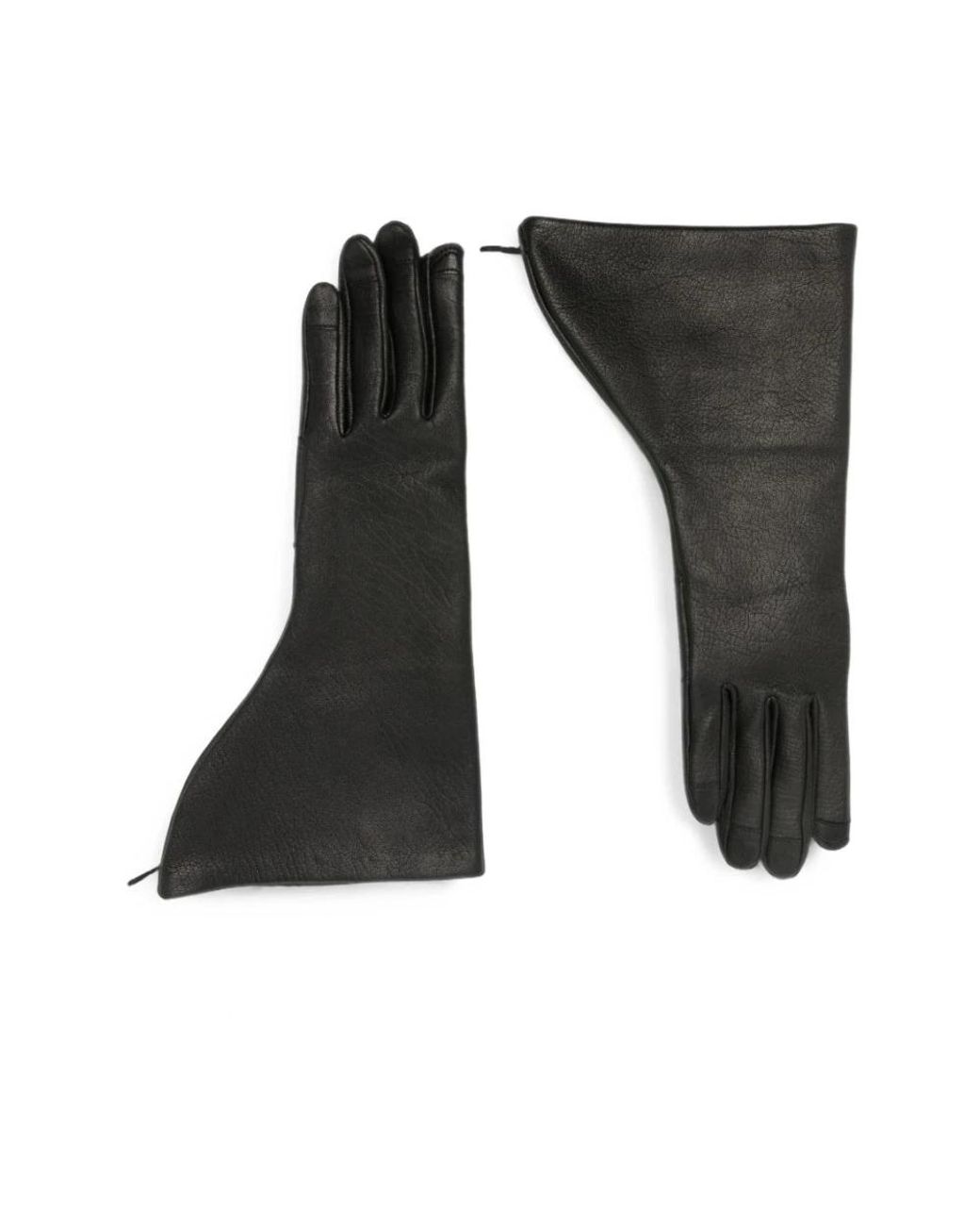 Rick Owens Black Flared Handschuhe