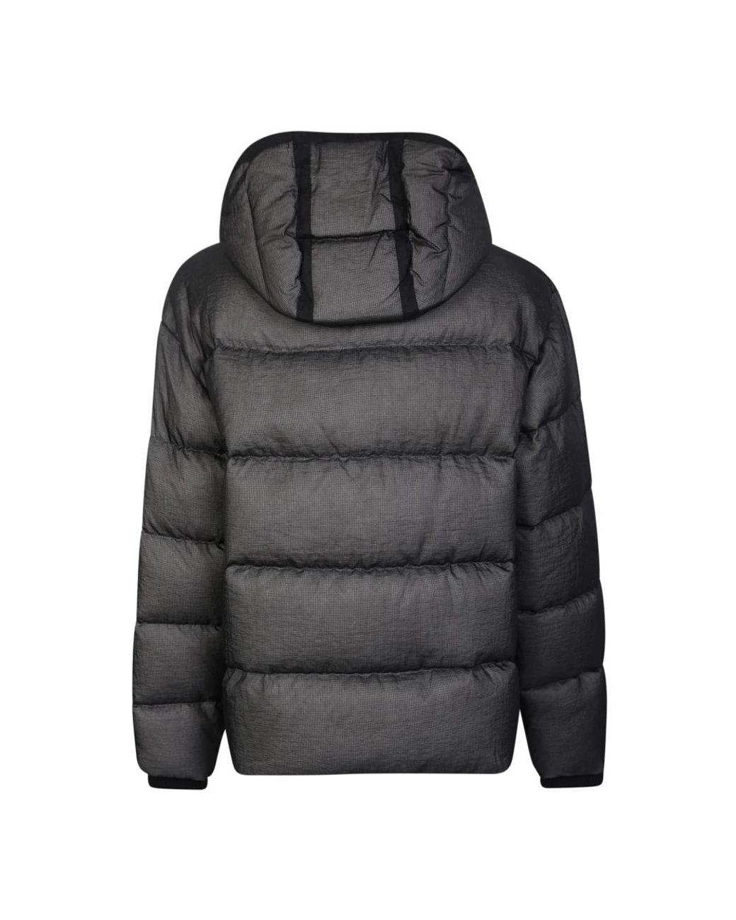 DSquared² Jassen ,Zwart ,Katoen Zwarte Donsjas Met Capuchon in het Black voor heren