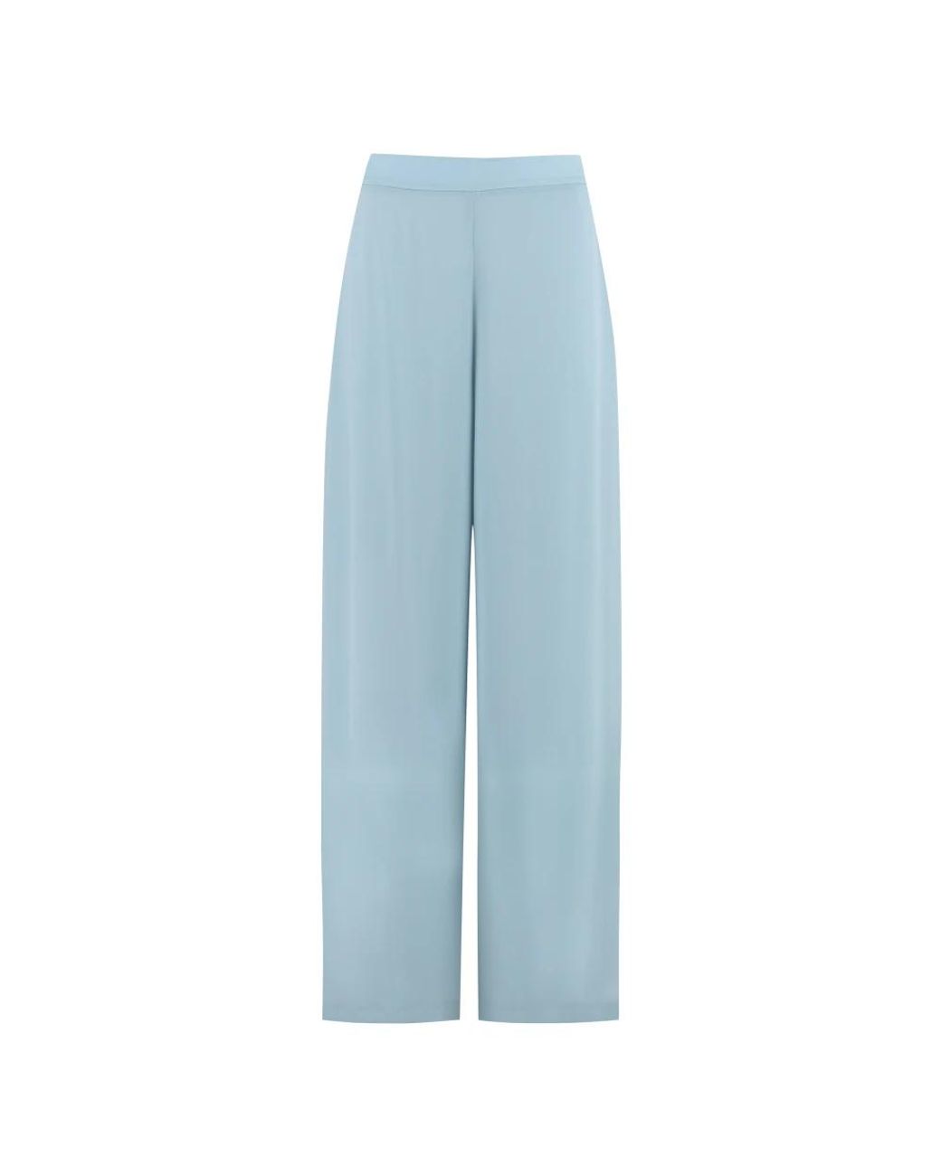 Clips Blue Wide Trousers