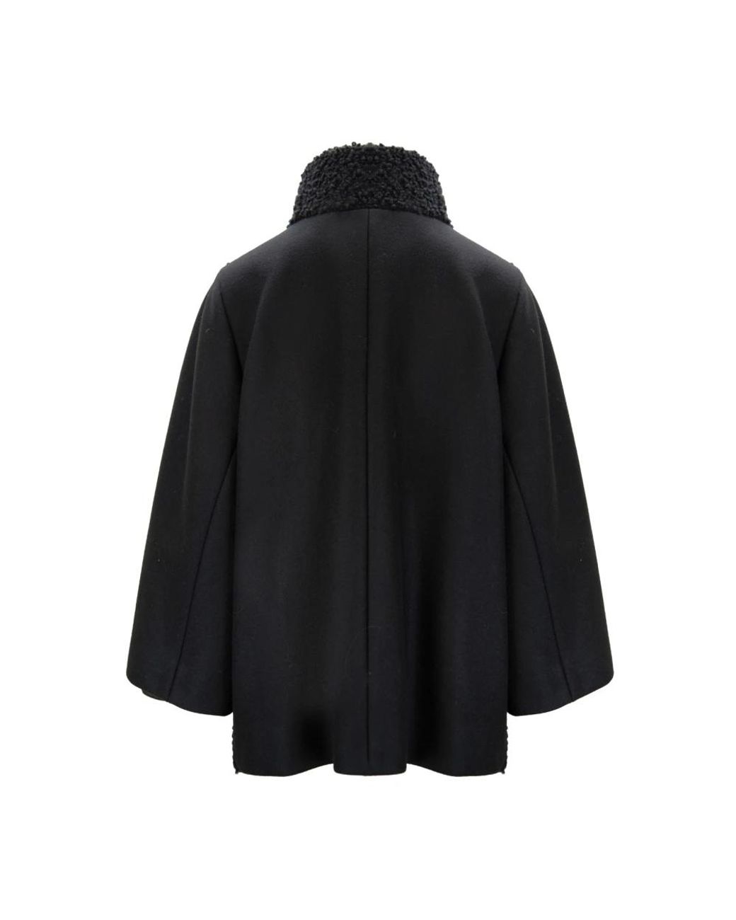 Fay Black Faux Fur & Shearling Jackets