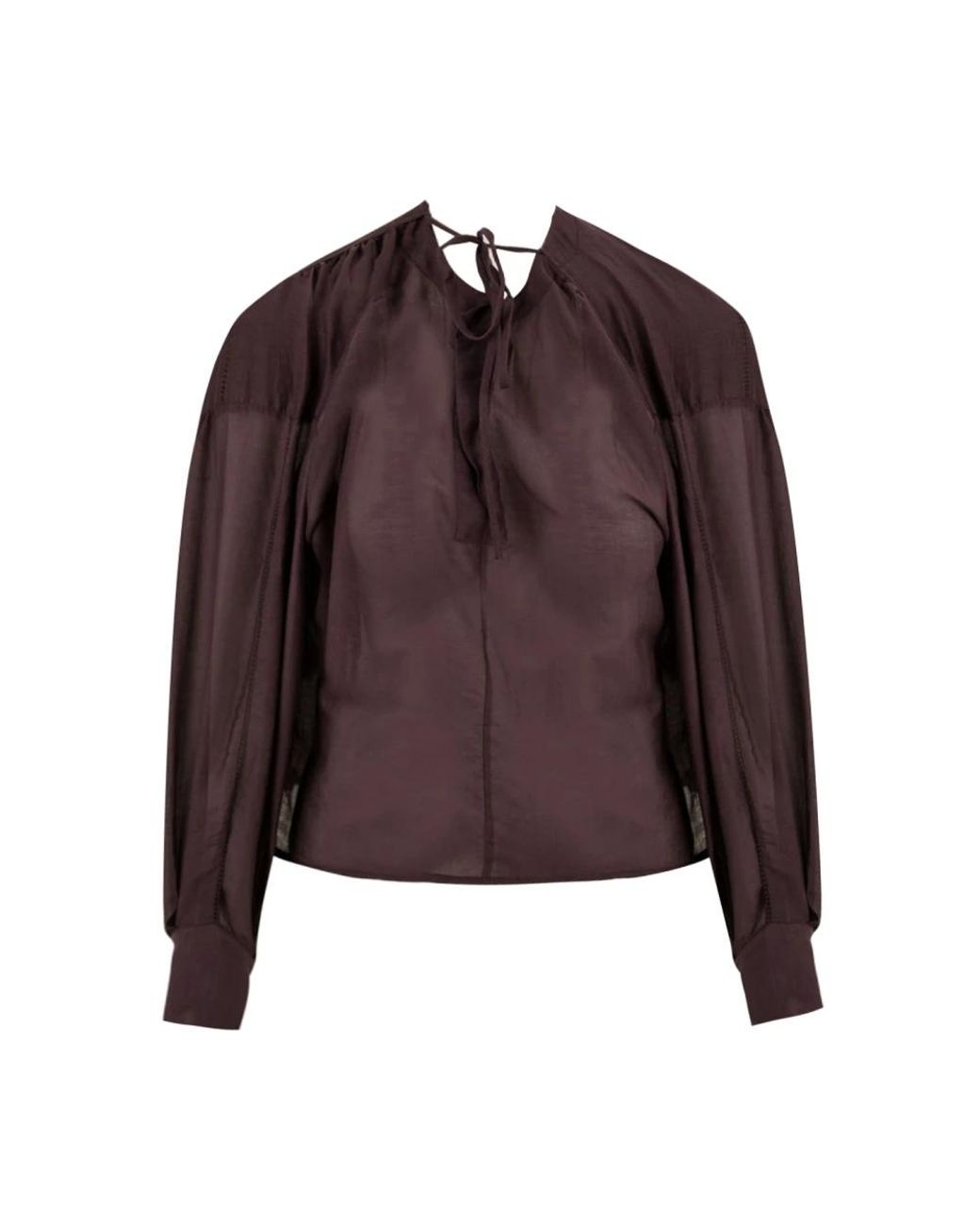 Attic And Barn Brown Blouses