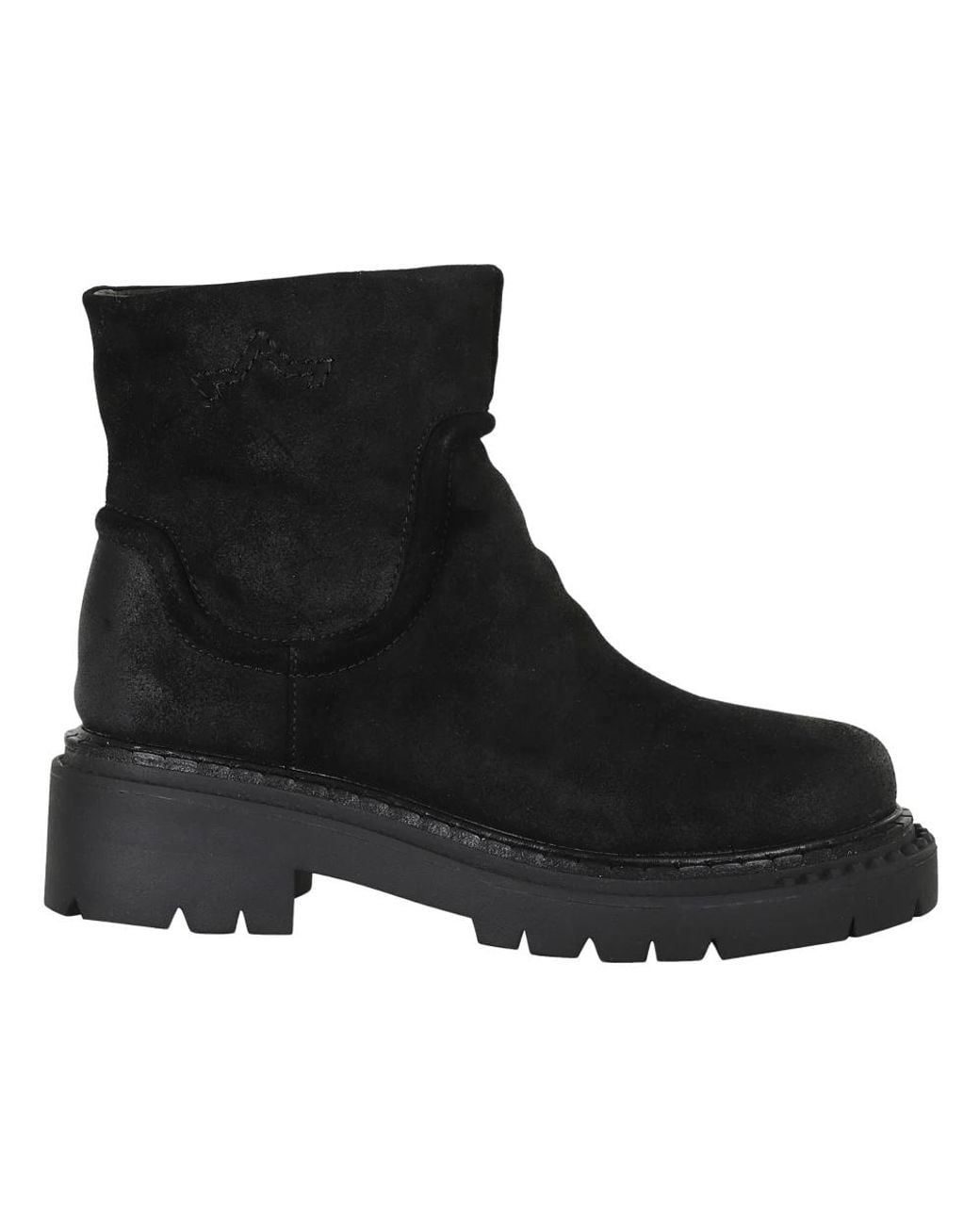 Ash Black Ankle Boots