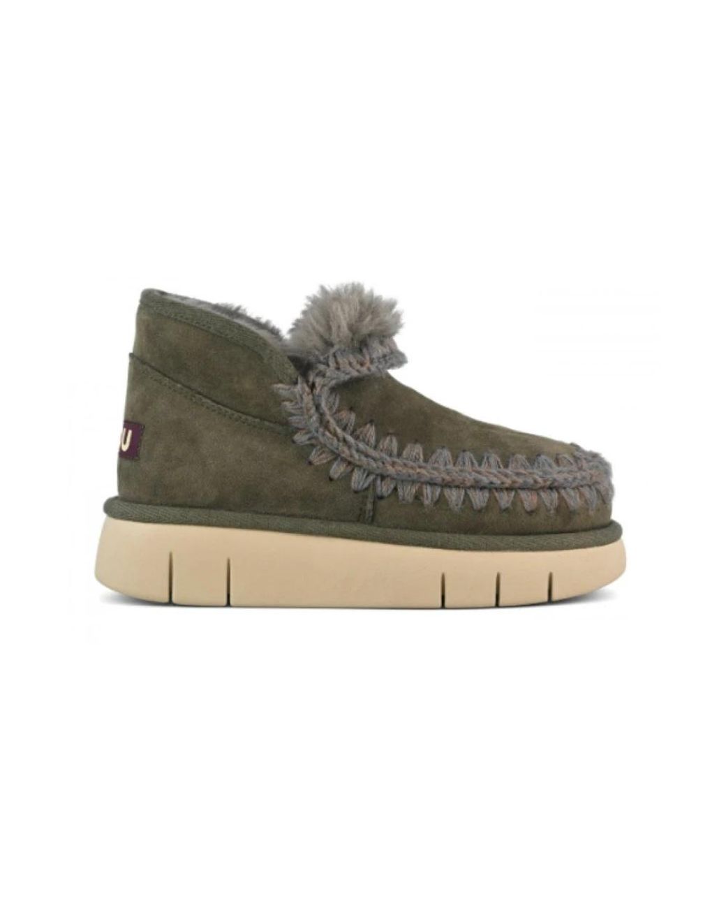 Mou Green Winter Boots