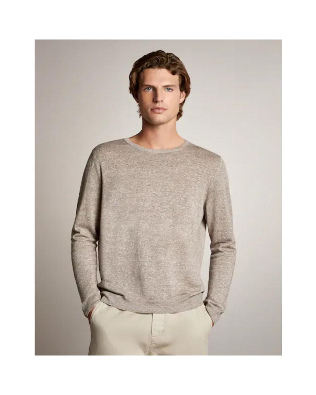 Fay Gray Round-Neck Knitwear for men
