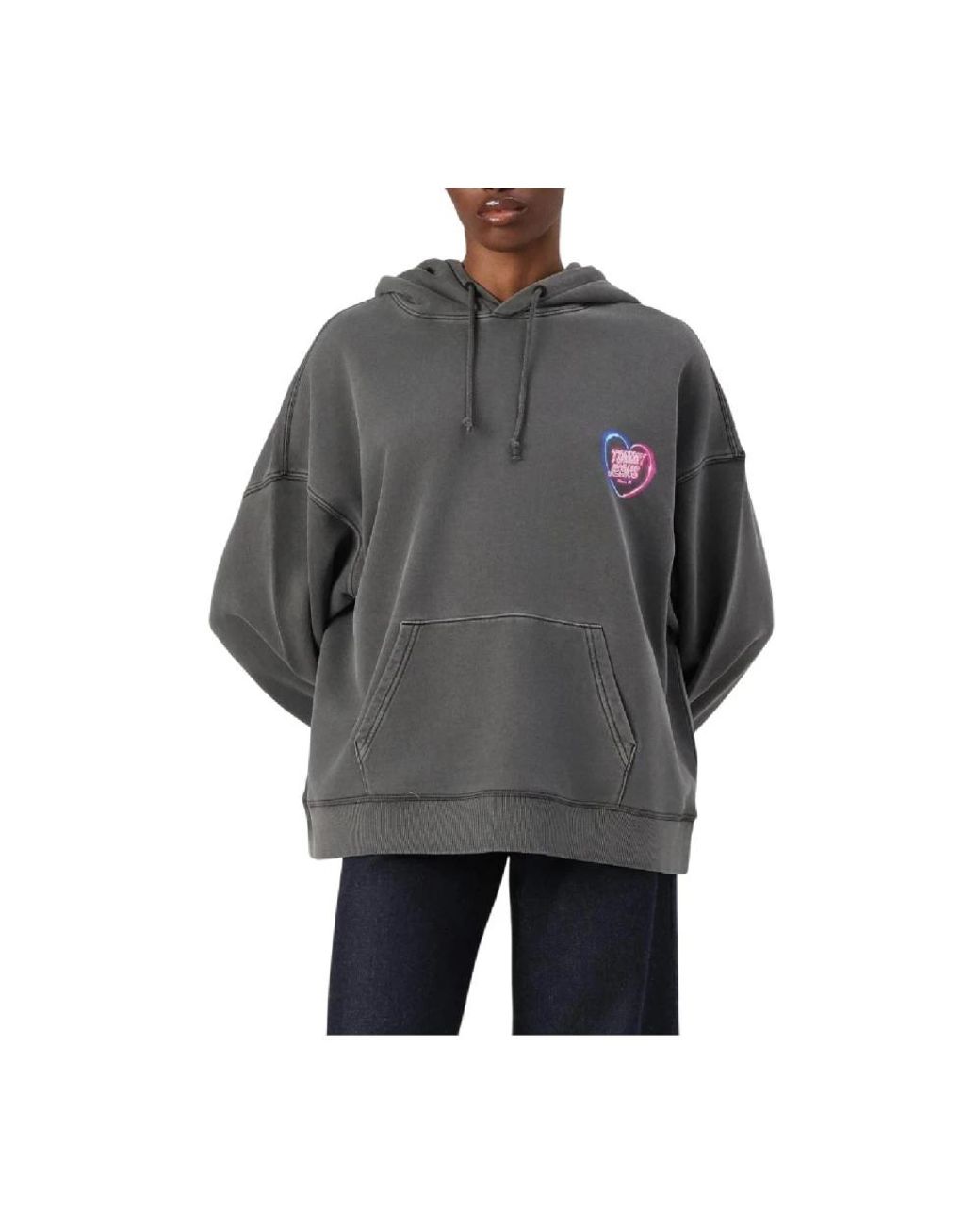 Tommy Hilfiger Gray Hoodies