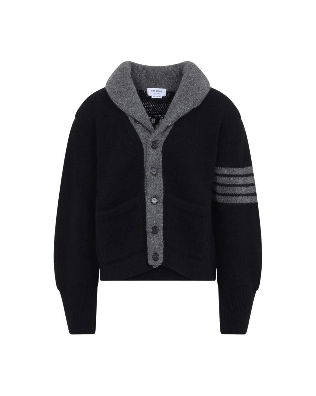 Cardigans Thom Browne de hombre de color Black