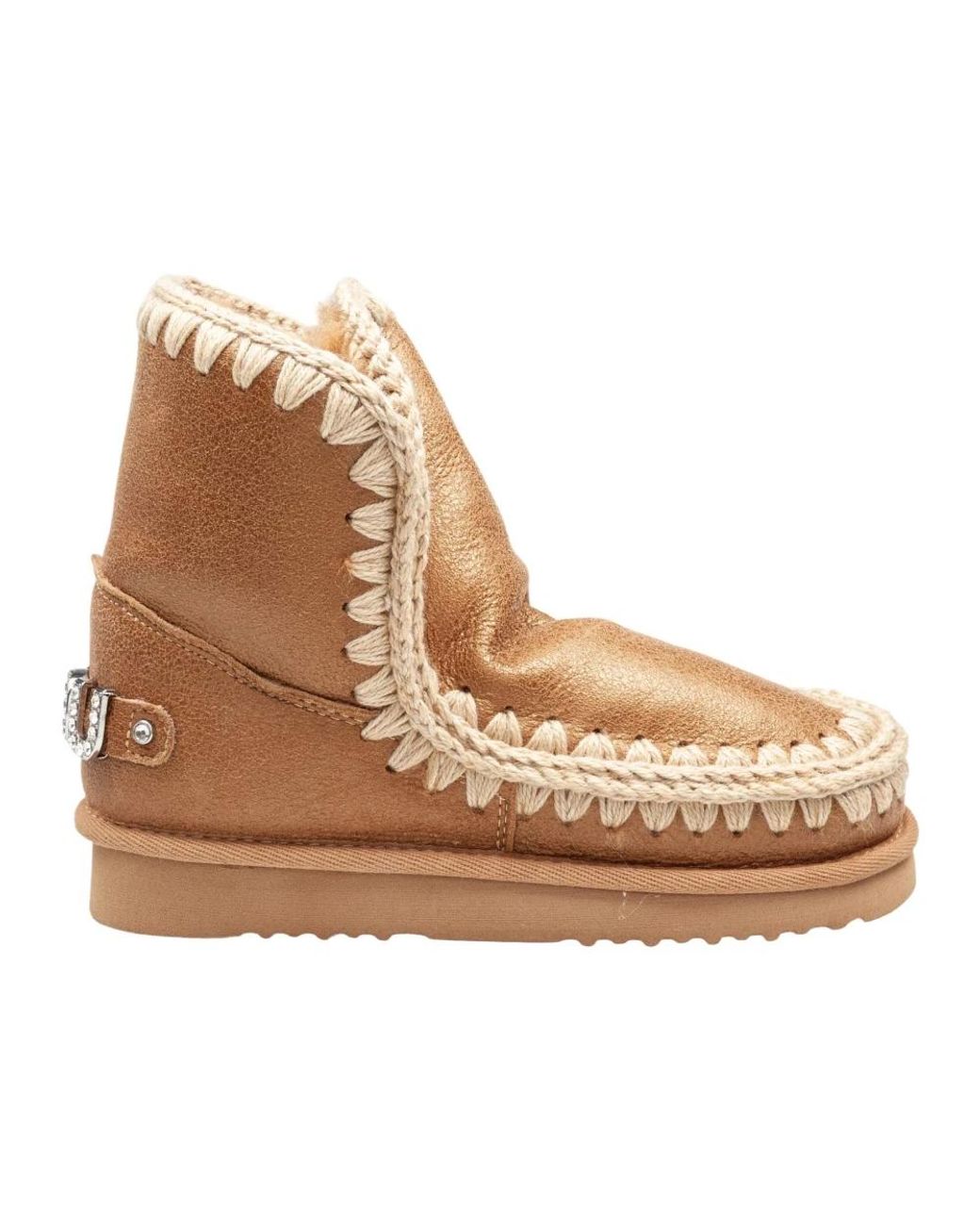 Mou Brown Winter Boots