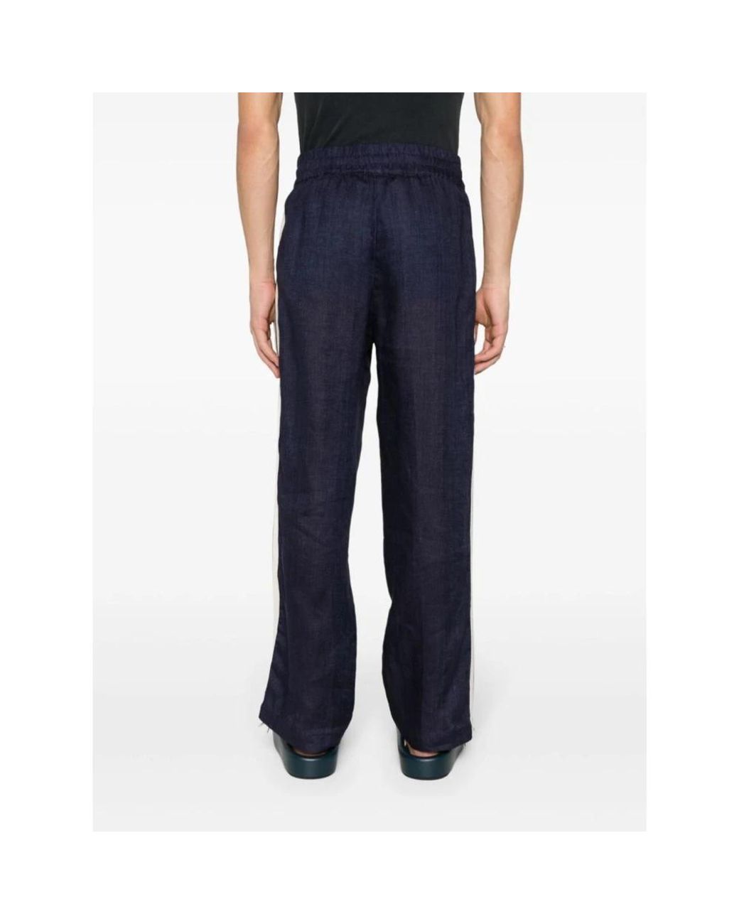 Palm Angels Blue Sweatpants for men