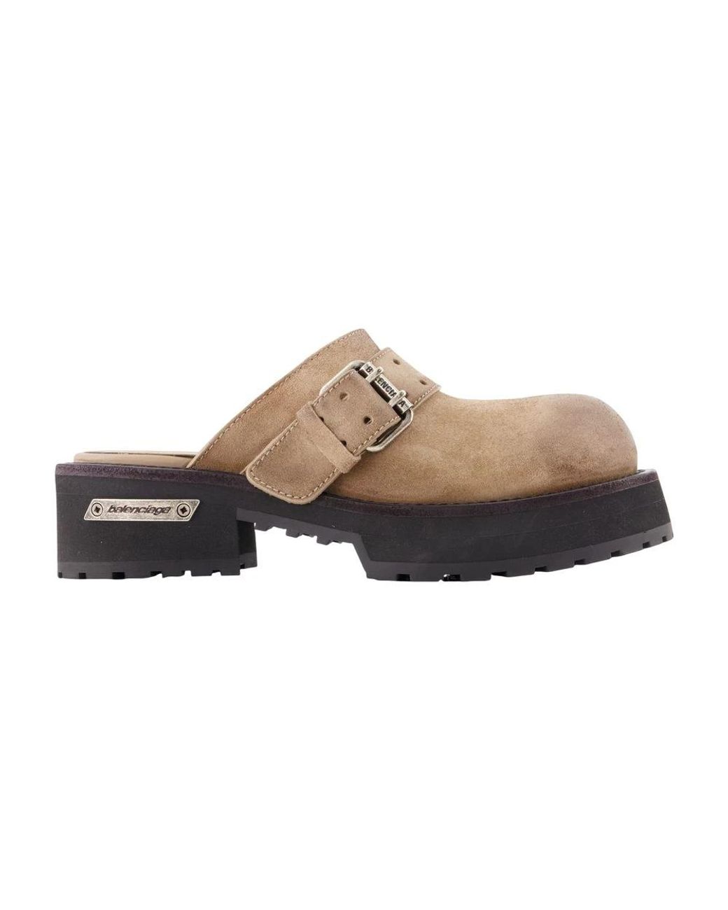 Balenciaga Brown Mules