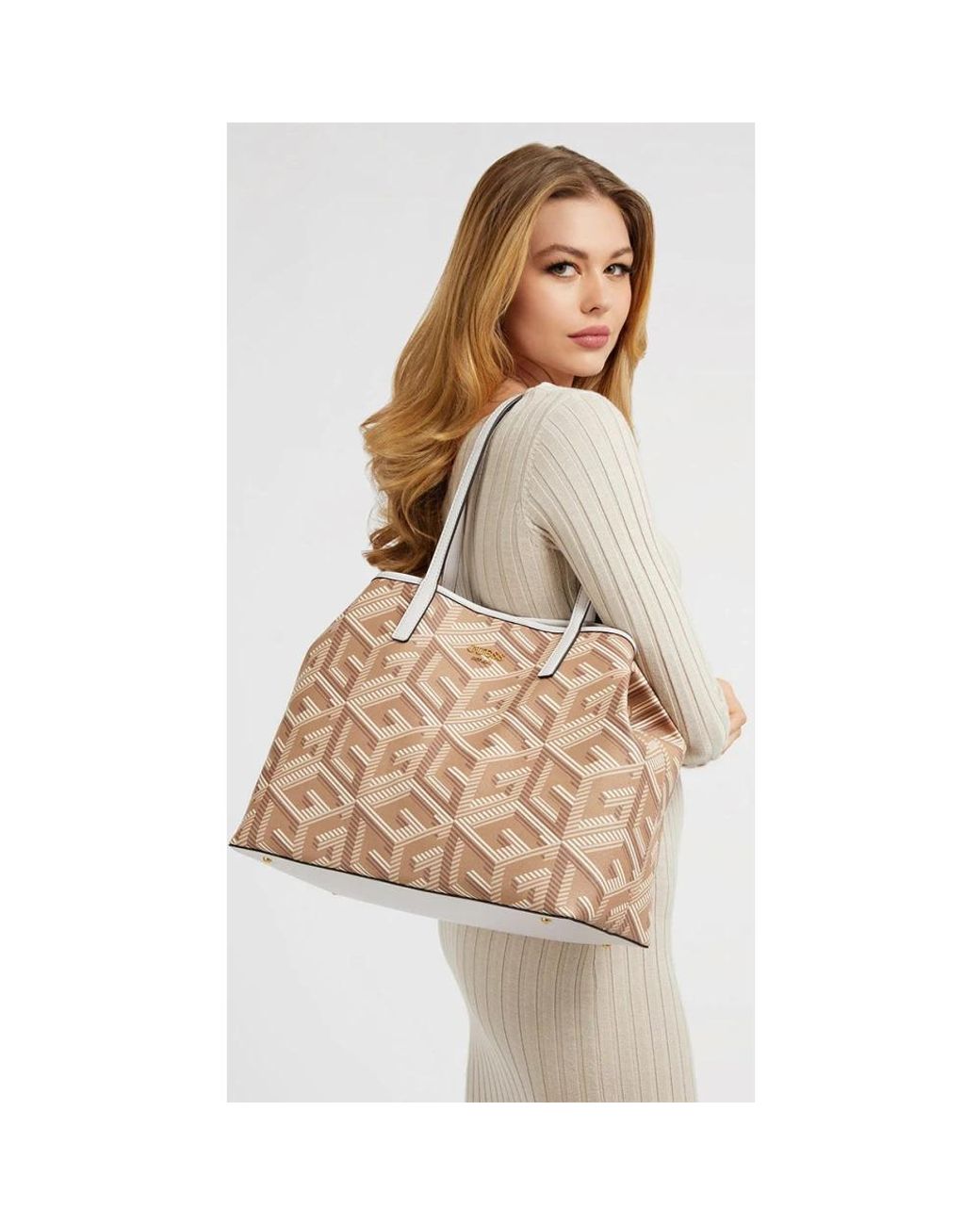 Guess Pink Shopping Bags