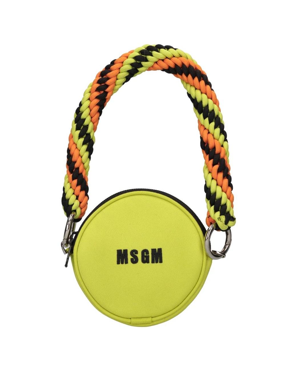 MSGM Yellow Mini Stofftasche