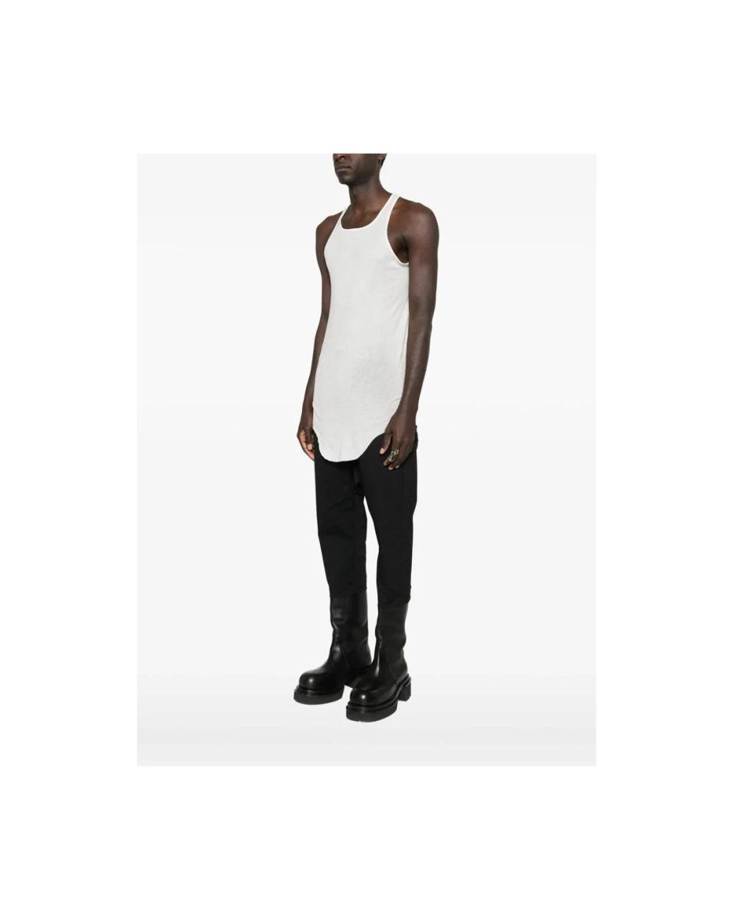 Rick Owens White T-Shirts & Vests for men