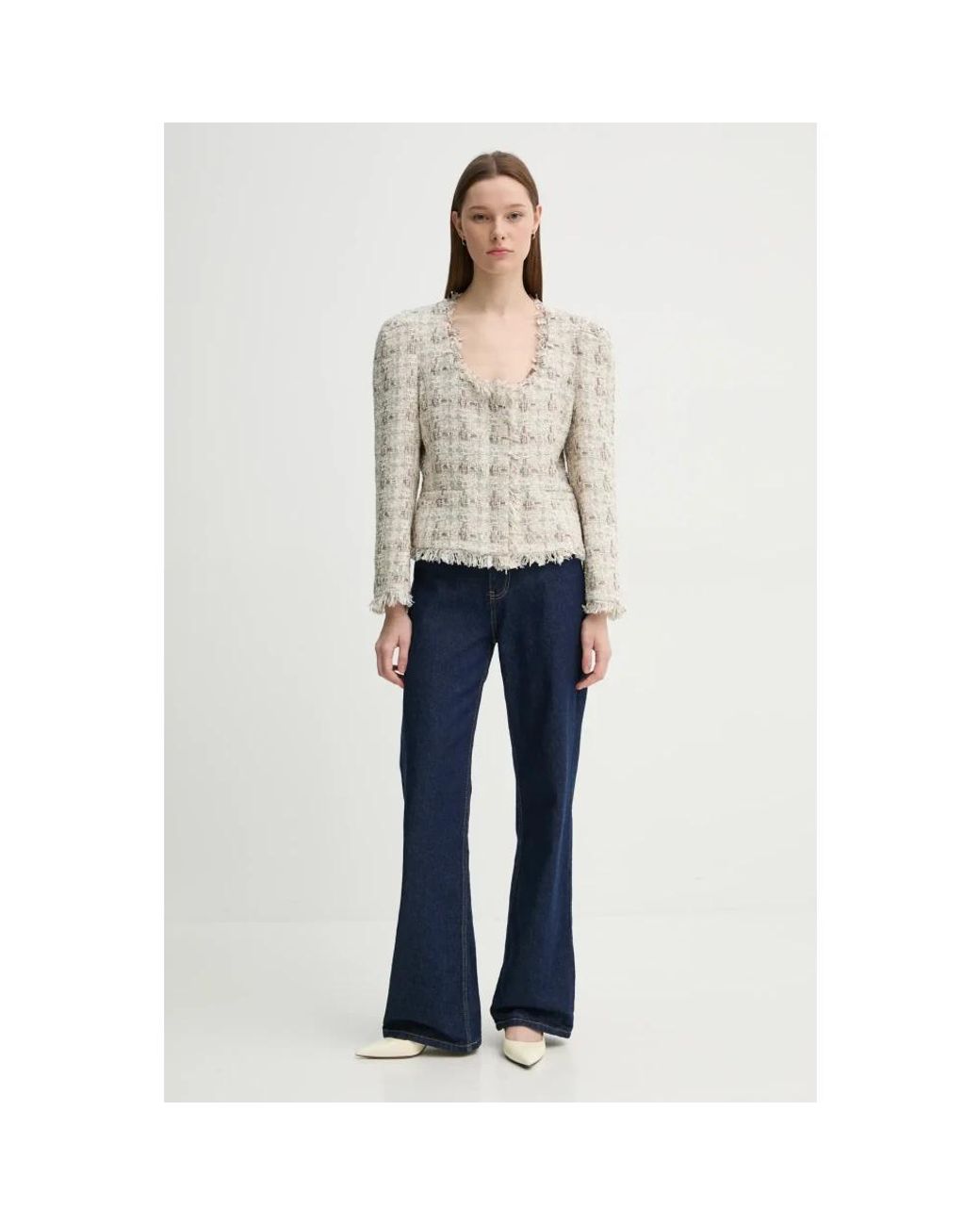 Tweed Jackets Munthe de color Natural