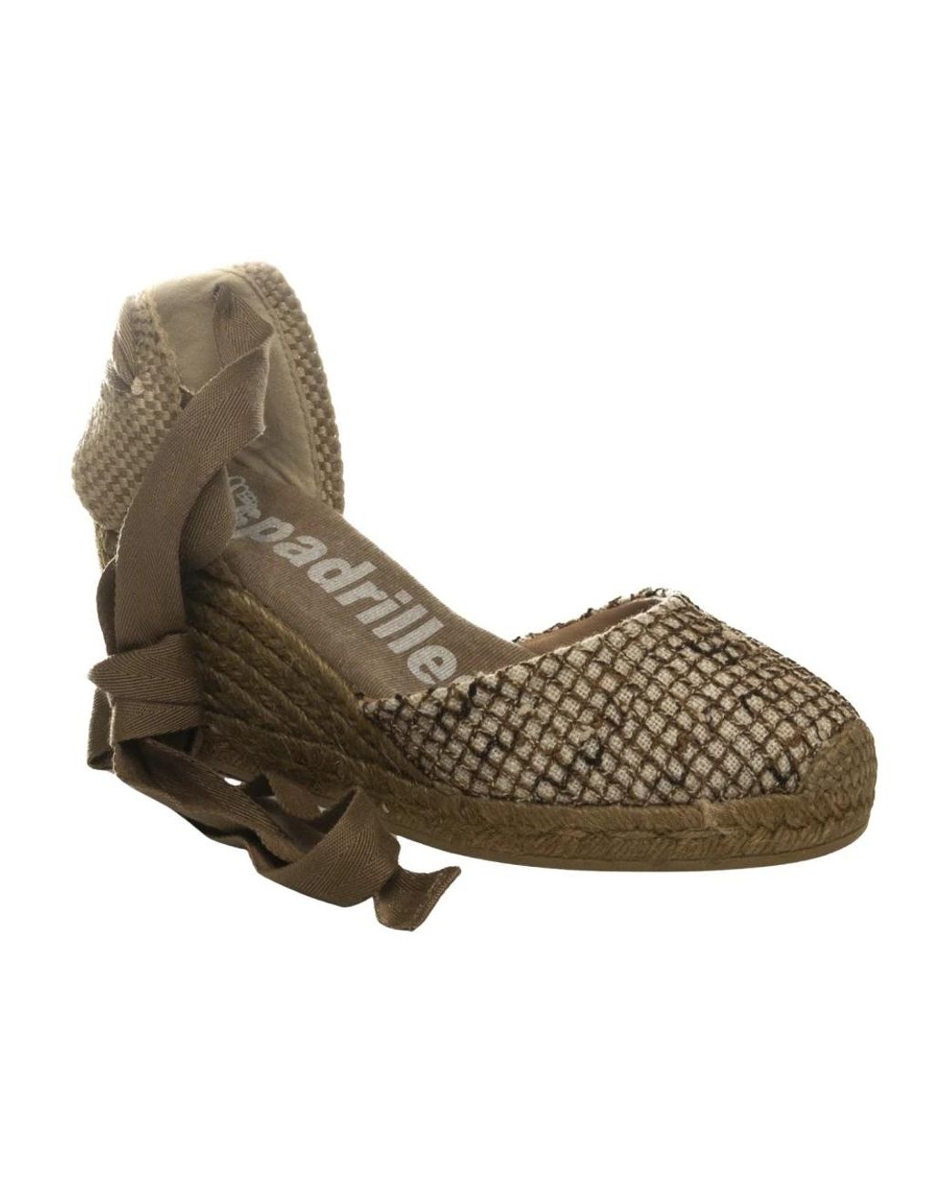 Wedges di Espadrilles in Brown
