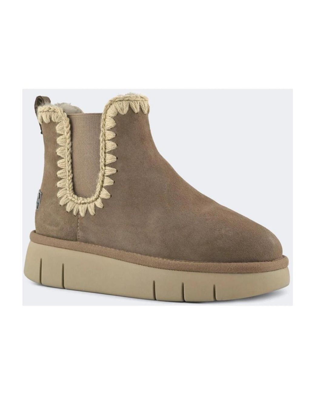 Mou Brown Winter Boots