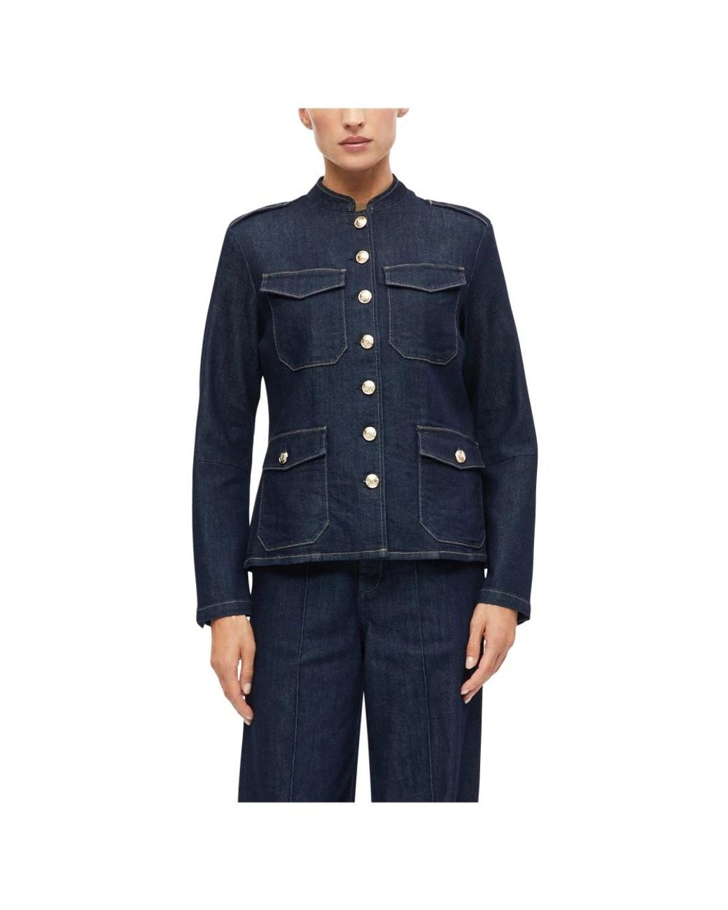S.oliver Blue Denim Jackets