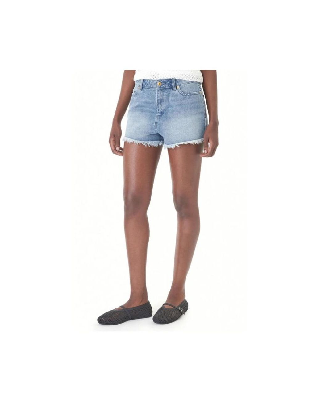 Michael Kors Blue Denim Shorts