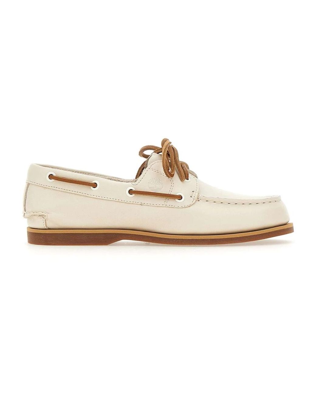 Timberland White Sailor Shoes