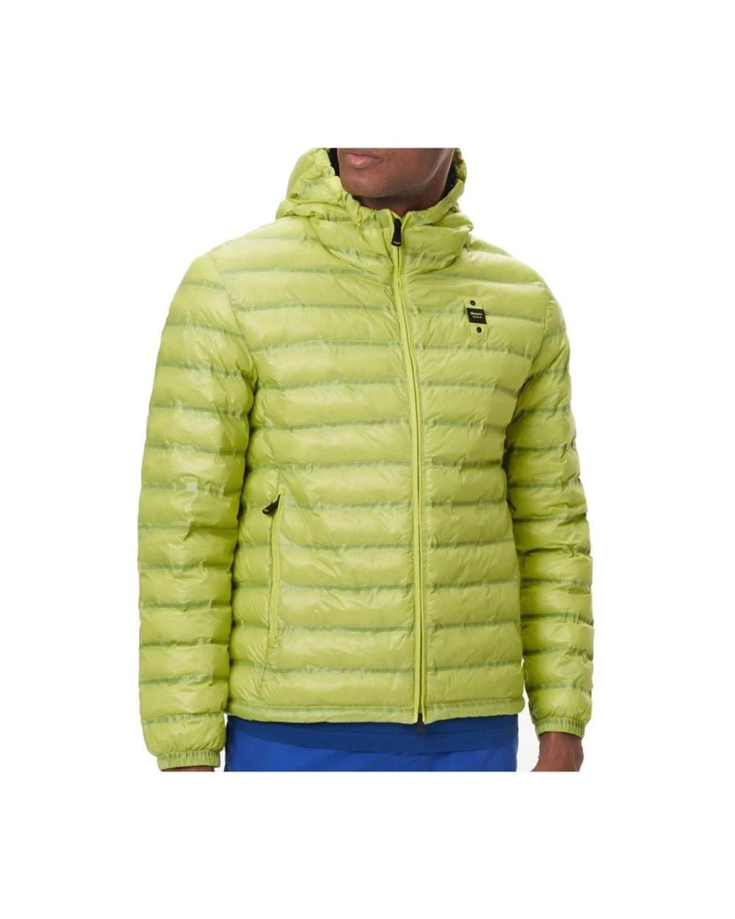 Blauer Hooded Puffer Jacket in het Green voor heren