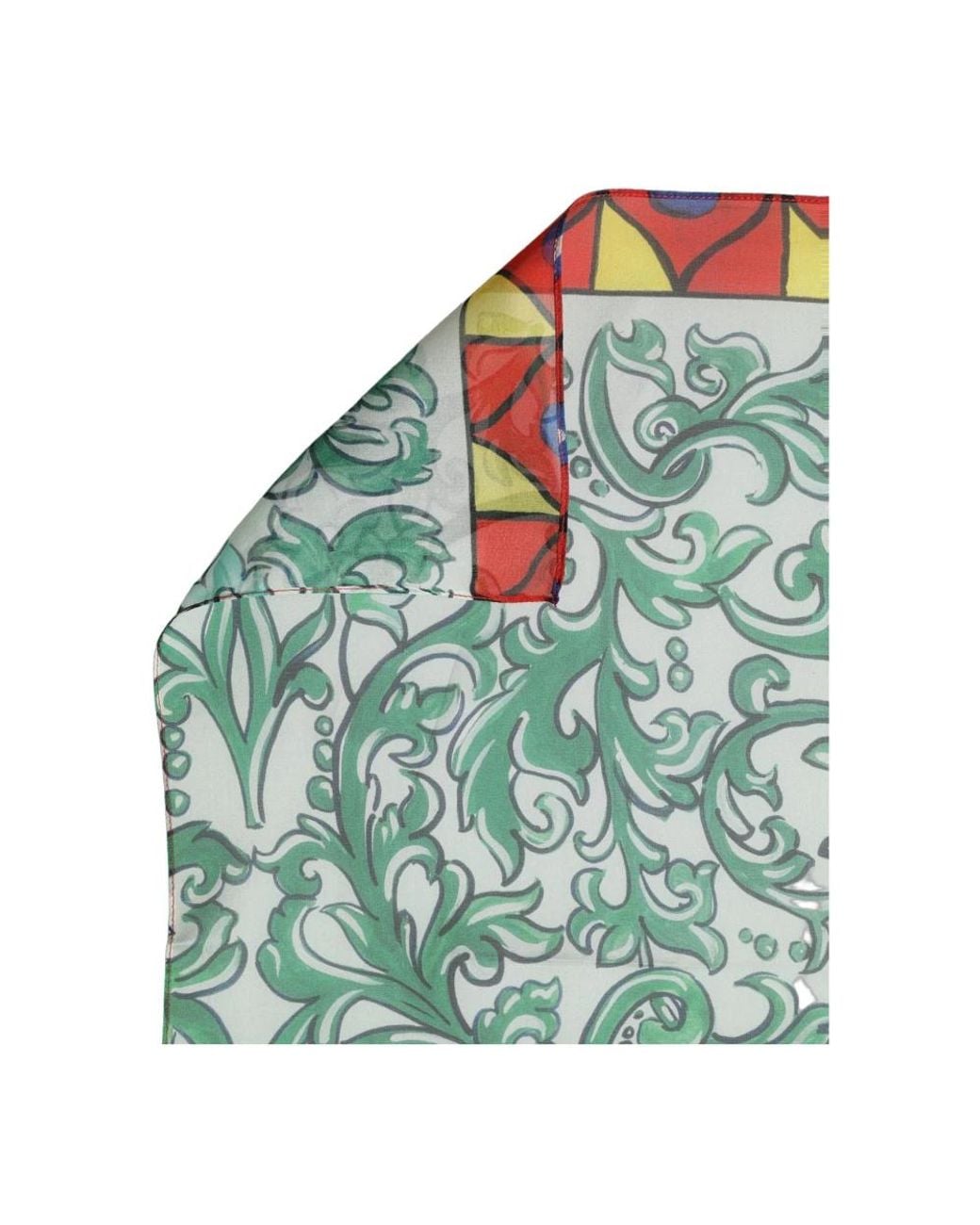 Dolce & Gabbana Blue Silk Scarves