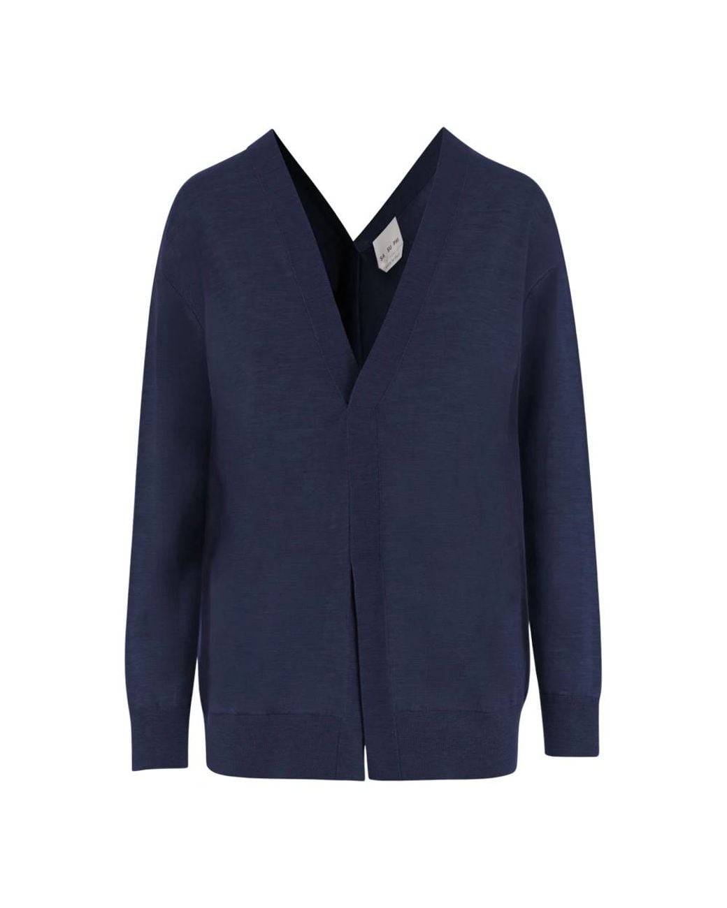 Sa Su Phi Blue V-Neck Knitwear