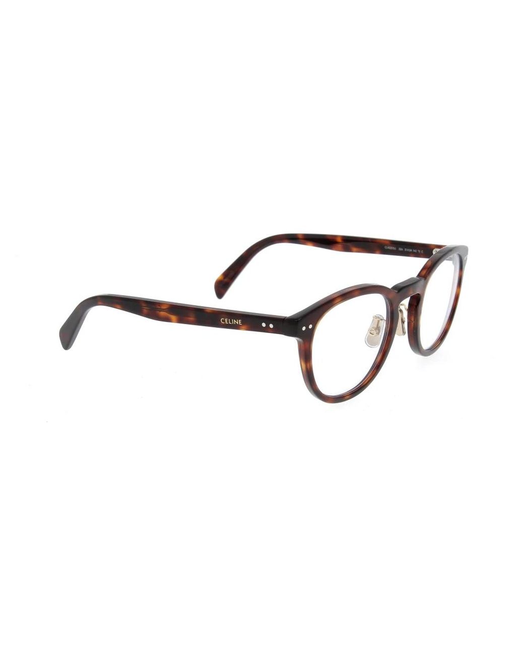 Glasses Céline de color Brown