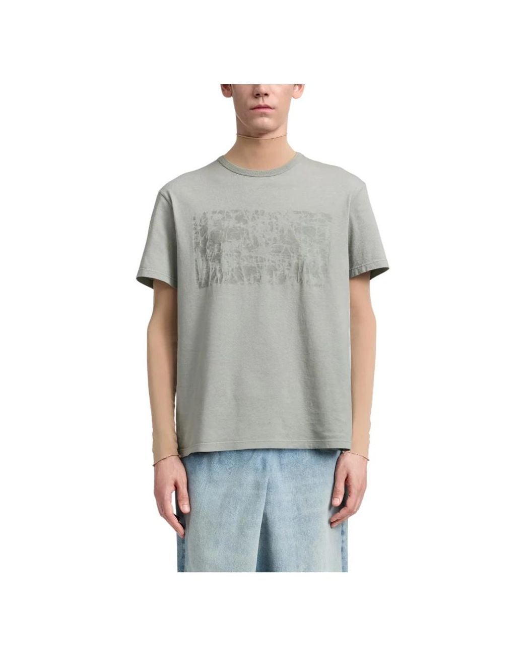 Maison Margiela Gray T-Shirts for men