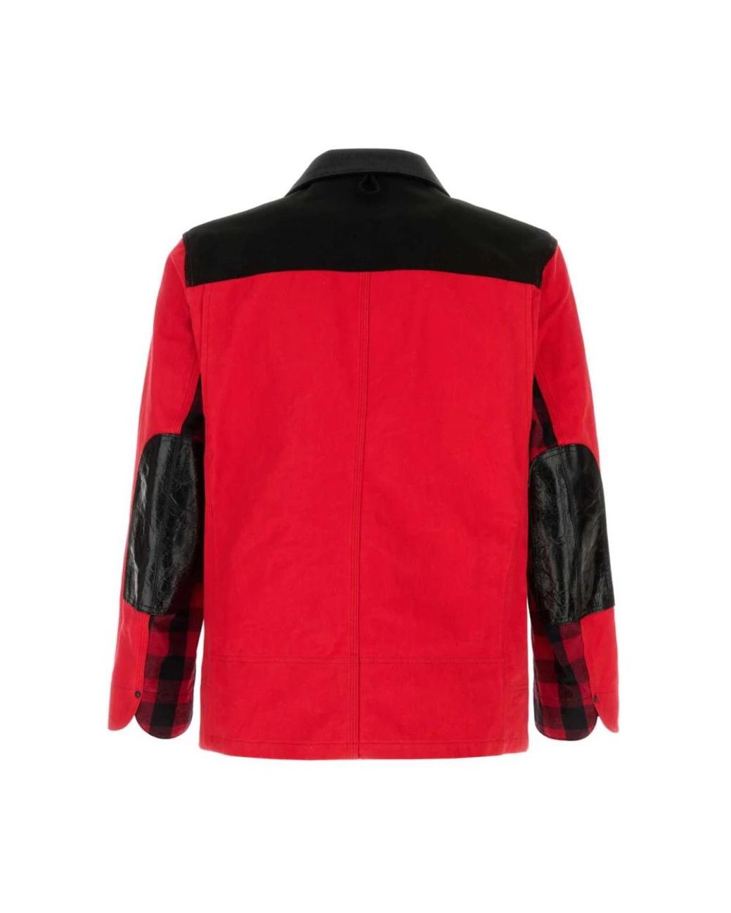 Junya Watanabe Patchwork Work Jacket in Red für Herren