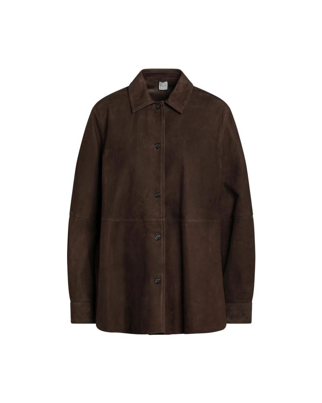 Totême Brown Leather Jackets