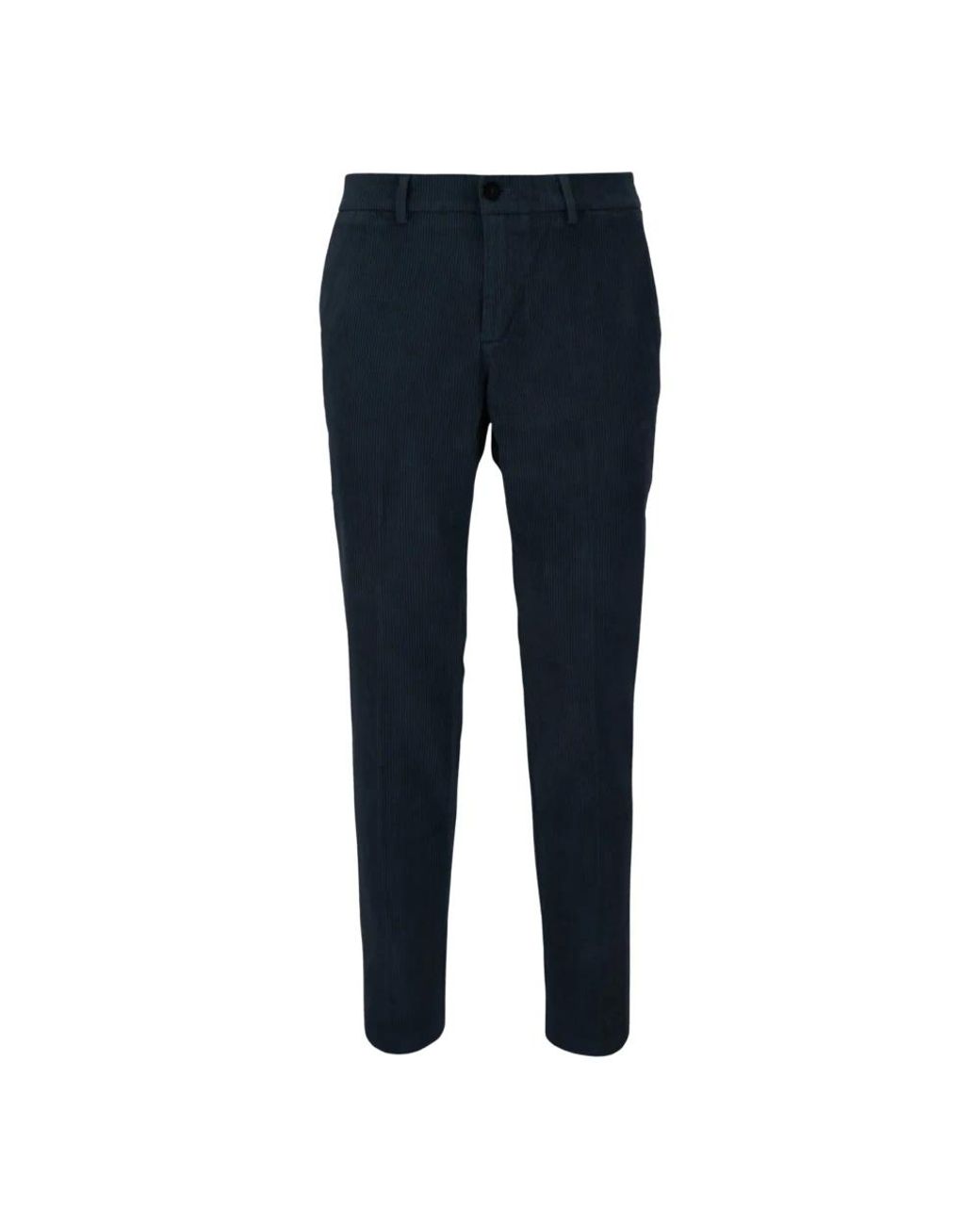 Cruna Blue Slim-Fit Trousers for men