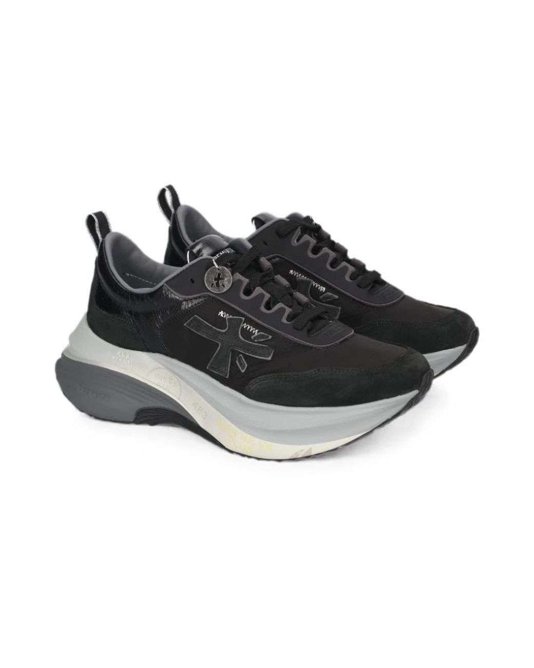 Premiata Black Sneakers