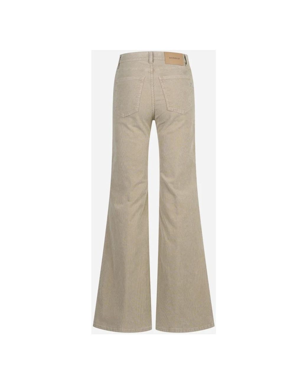 Flared Jeans Dondup de color Natural