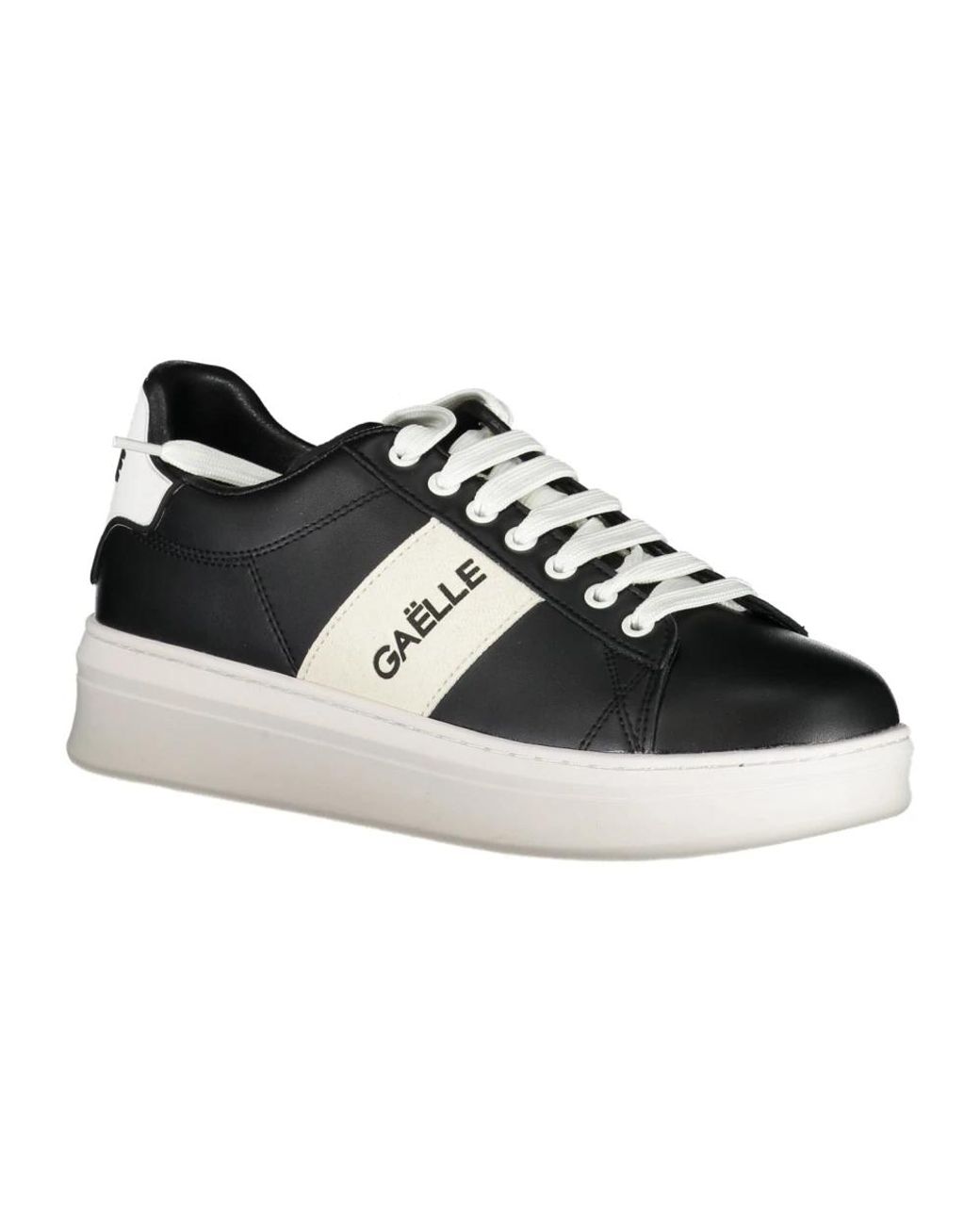 Gaelle Paris Black Sneakers for men