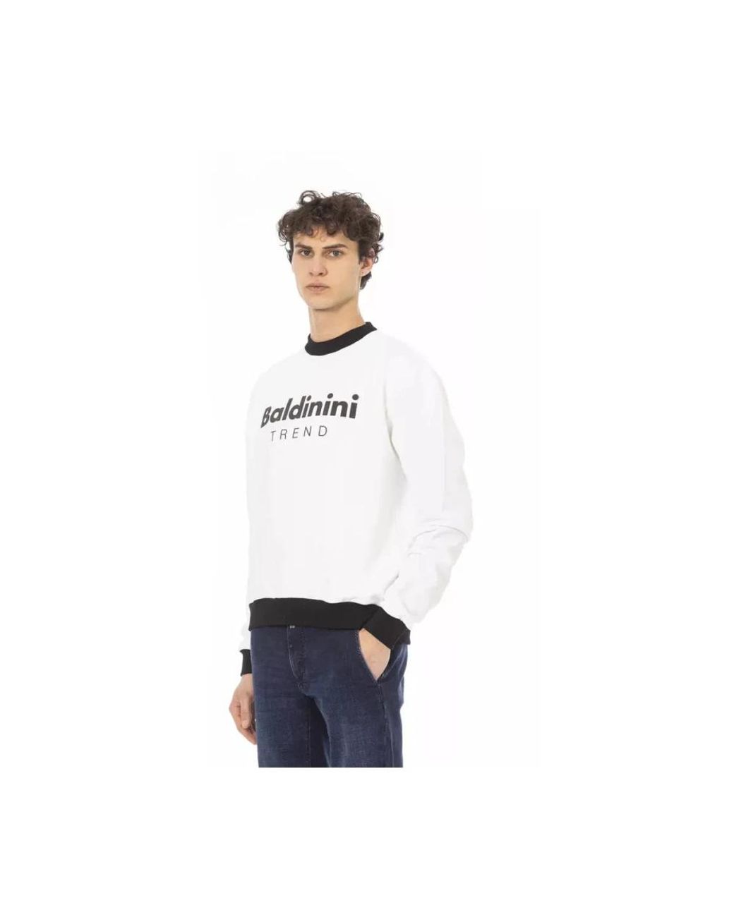 Baldinini White Sweatshirts for men