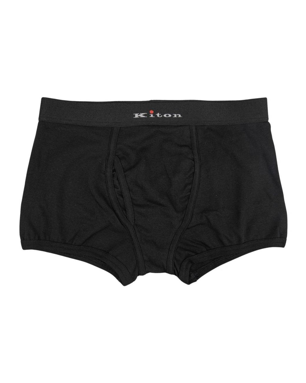 Kiton Underwear Regular in het Black voor heren