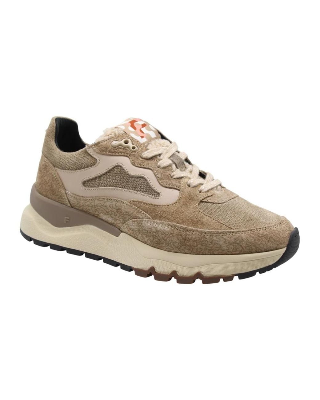 Floris Van Bommel Gray Sneakers