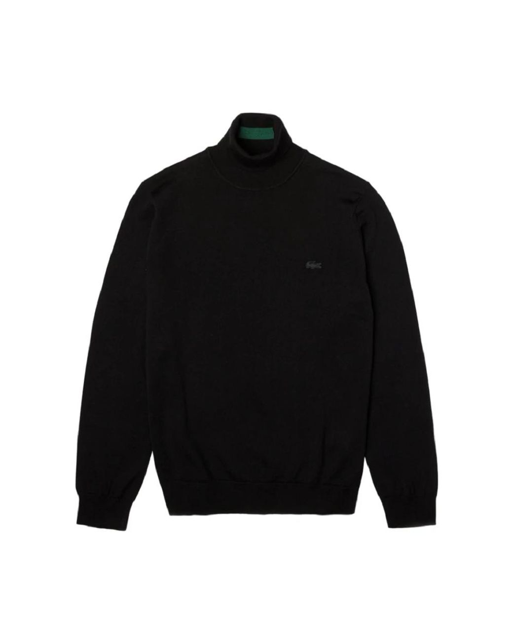 Turtlenecks Lacoste de hombre de color Black
