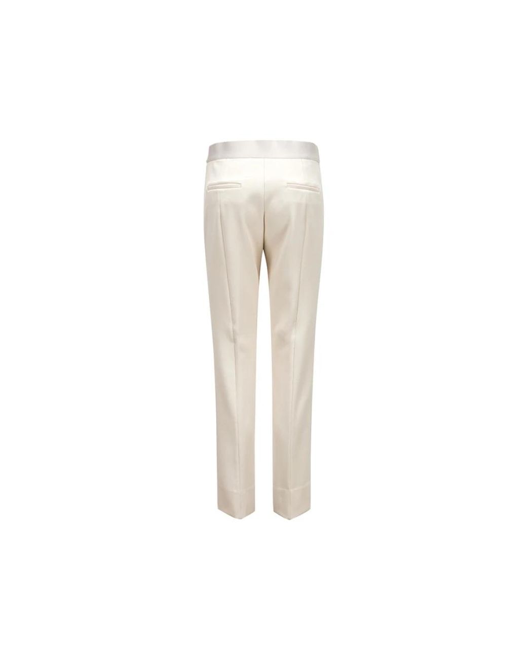 Peserico Natural Straight Trousers