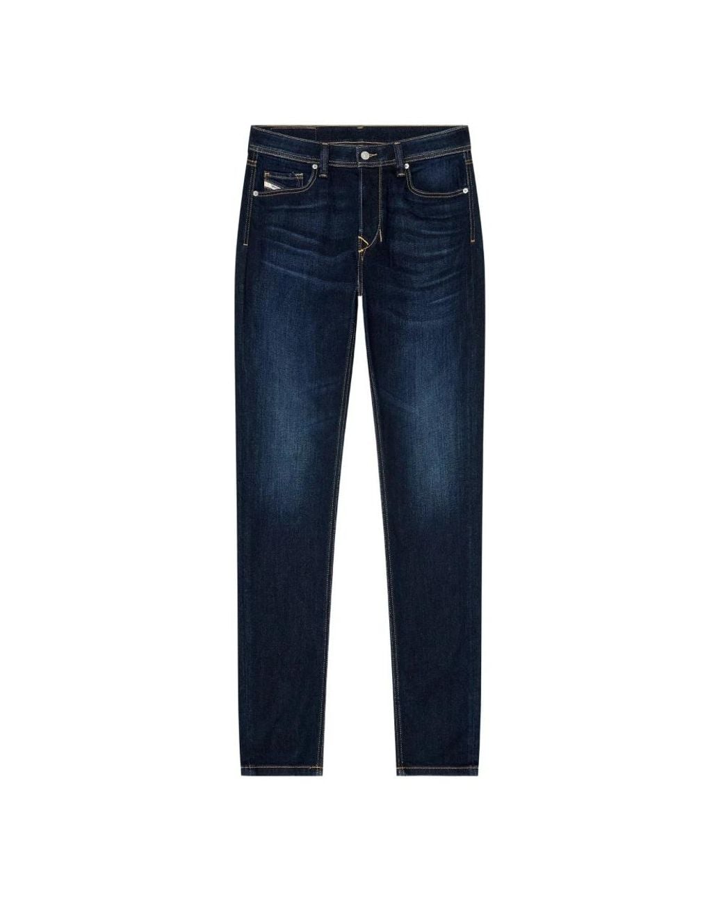 DIESEL Blue Slim Fit Jeans for men