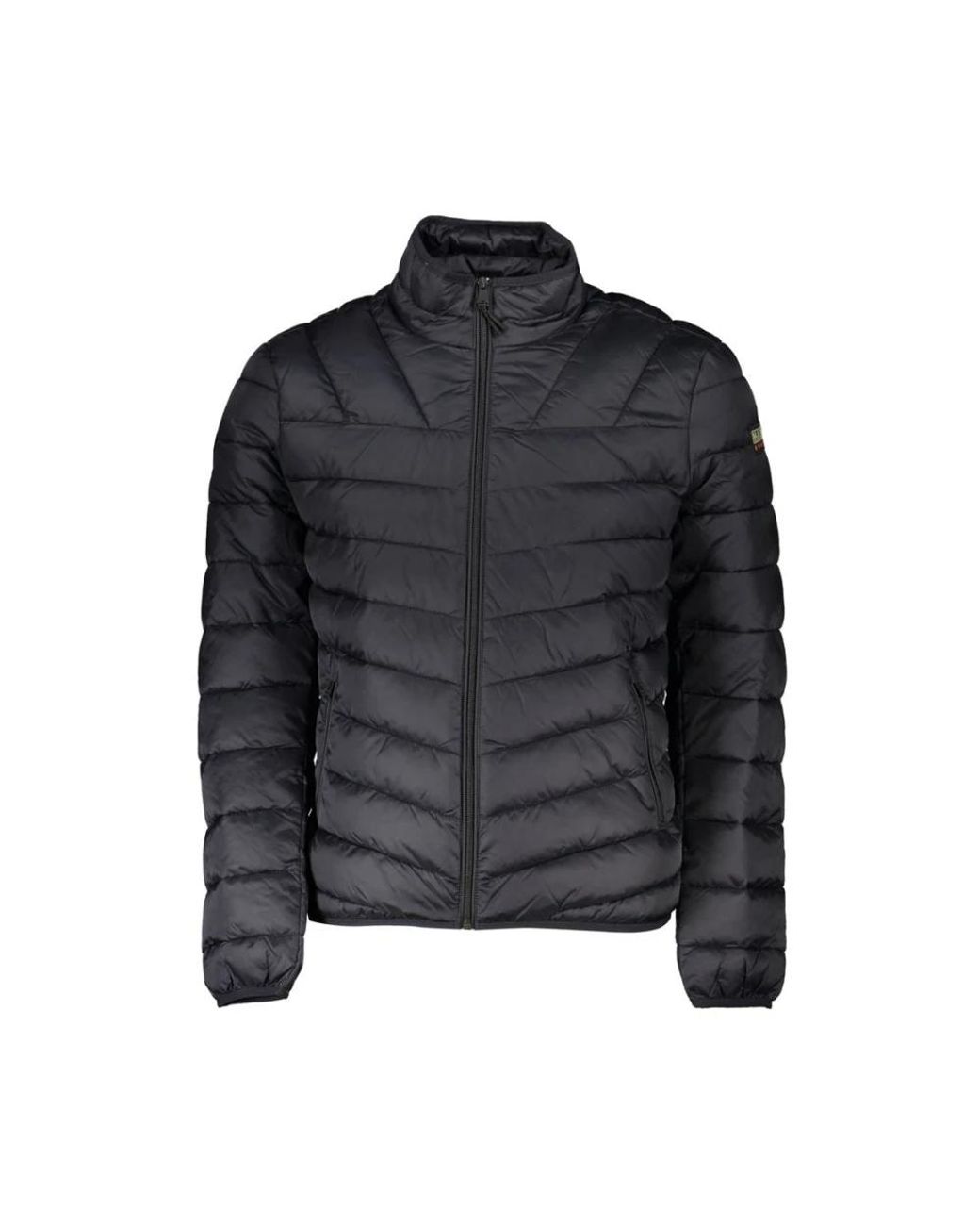 Napapijri Black Light Jackets for men