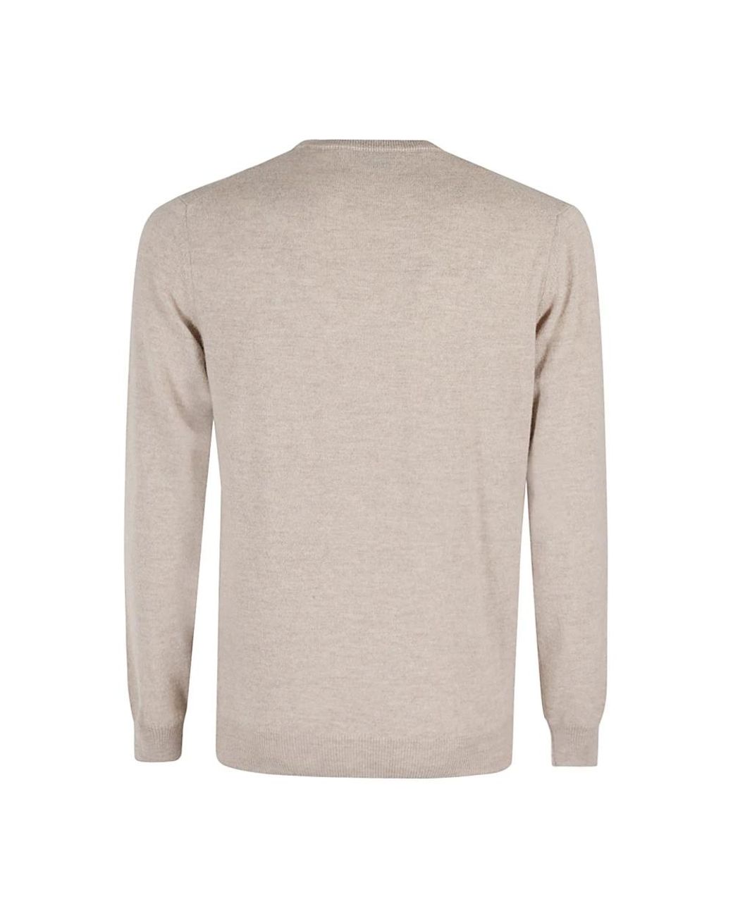 FILIPPO DE LAURENTIIS Round-Neck Knitwear in het Gray voor heren