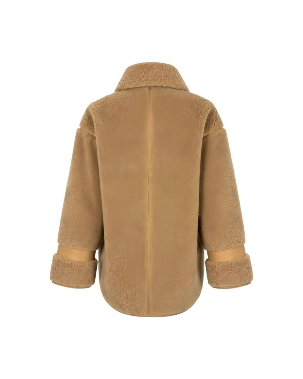 Pinko Natural Faux Fur & Shearling Jackets