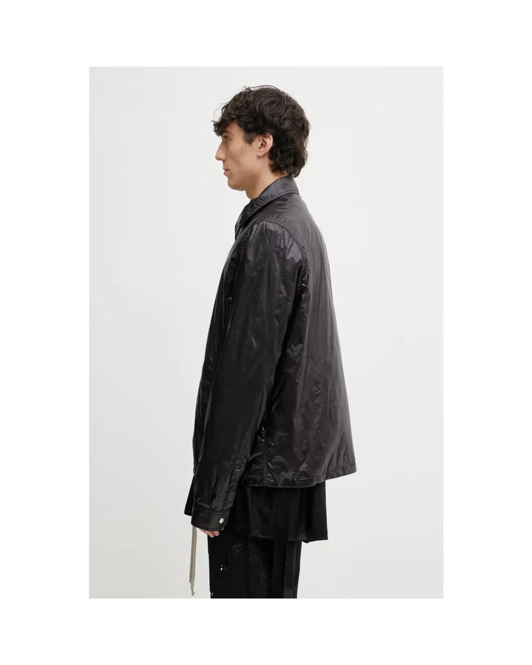 Light Jackets Rick Owens de hombre de color Black