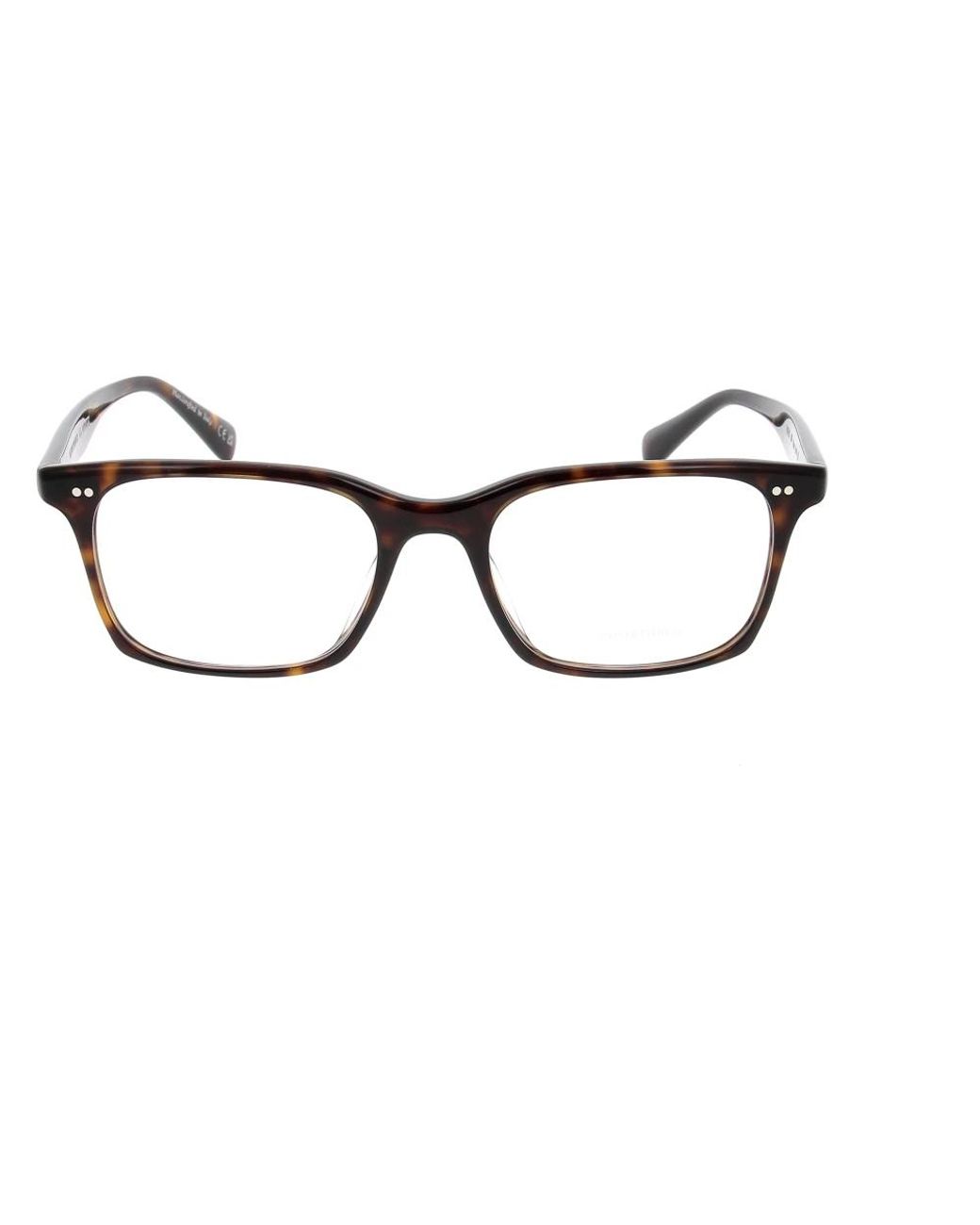Oliver Peoples Brown Glasses