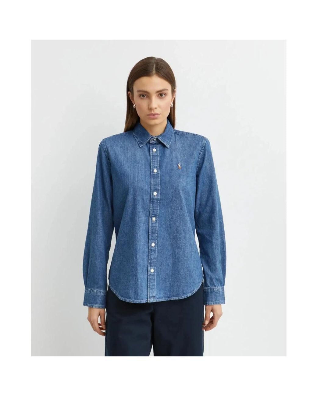 Ralph Lauren Blue Denim Shirts