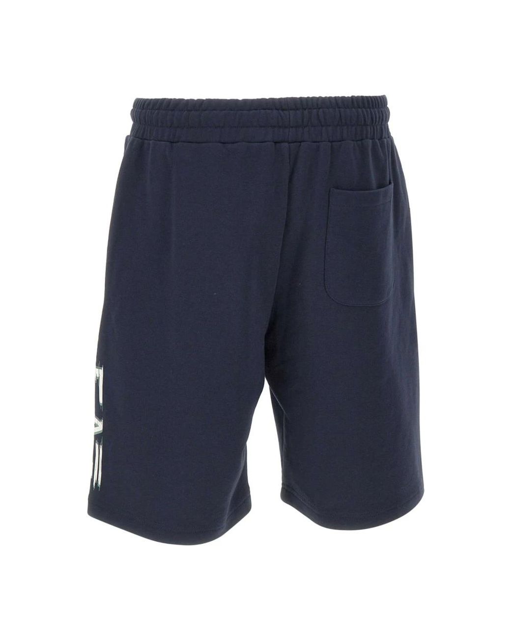 EA7 Blue Casual Shorts for men
