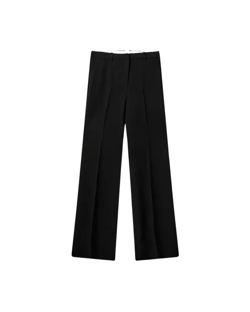 THE GARMENT Black Wide Trousers